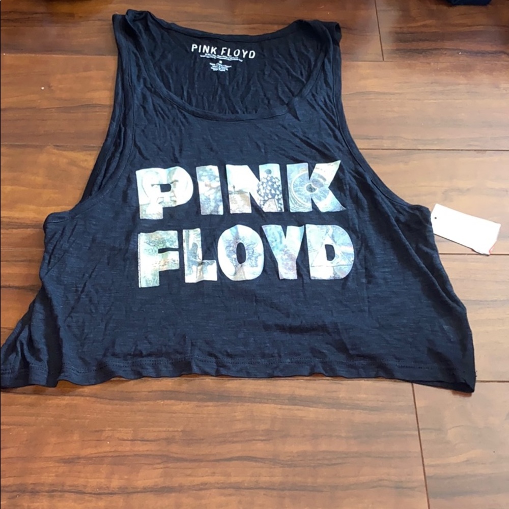 Brand new Pink Floyd crop top rock n roll!